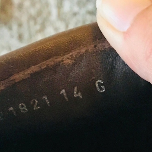 Gucci Men’s slip sneakers size 14G - Picture 6 of 8